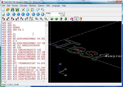 Cnc Backplot Editor