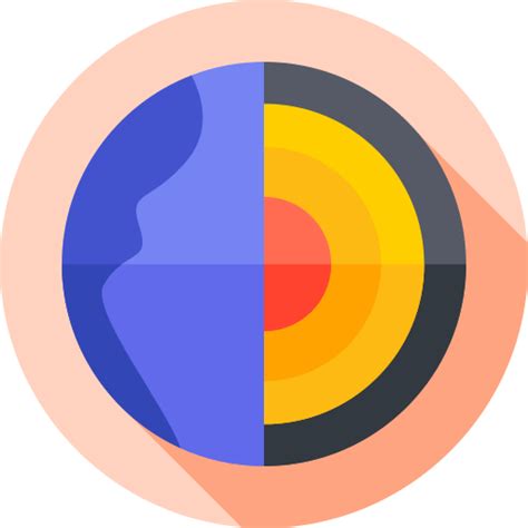 Geology Flat Circular Flat Icon