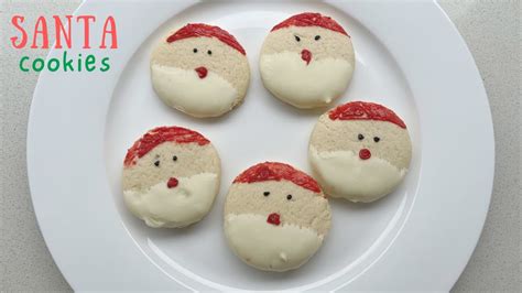 Santa Sugar Cookies Recipe Youtube