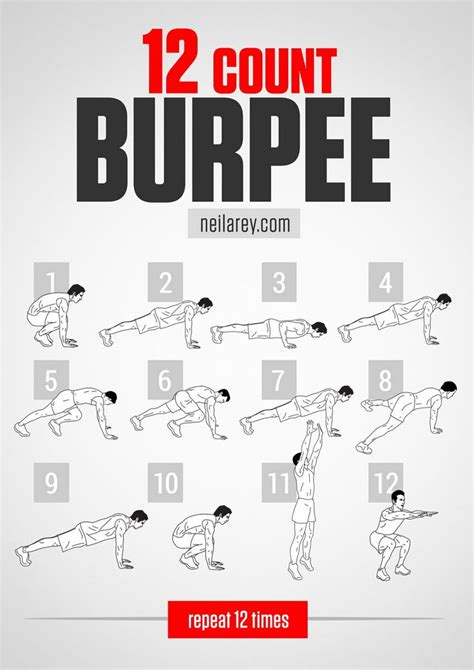 13 best Workout- Burpees images on Pinterest | Exercises, Workouts and ...