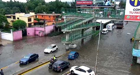 Video Lluvias Provocan Fuertes Inundaciones En Ecatepec