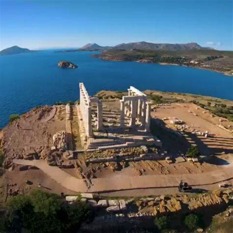 Click To View Tempio Di Poseidone Capo Sounion Grecia Sul