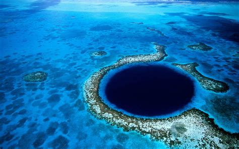 Sinkhole In Ocean