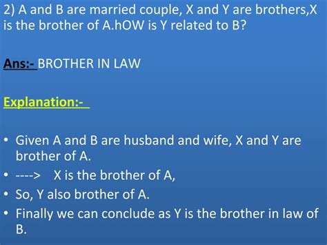 Logical Reasoning Blood Relation Ppt