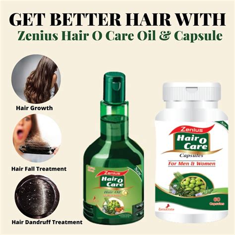 Zenius Hair O Care Kit For Great Hair Growth Treatment Indic Brands