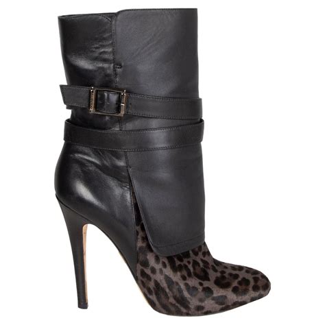 Jimmy Choo Black Suede Drift Cutout Peep Toe Booties Size 39 At 1stdibs