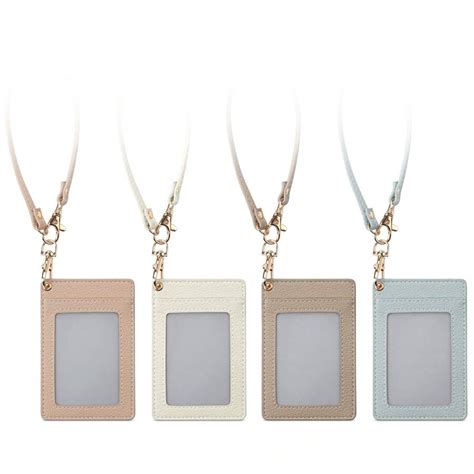 Badge Storage Folder Ic Card Holder With Retractable Buckle Bus Card