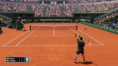 Nadal V Federer 5 Sets Grand Slam Difficulty Ao Tennis 2 YouTube