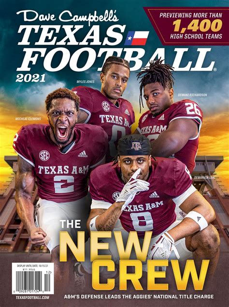 MAIN COVER REVEAL: 62nd Edition Dave Campbell's Texas Football