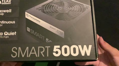 Thermaltake Smart W Power Supply Unboxing Youtube