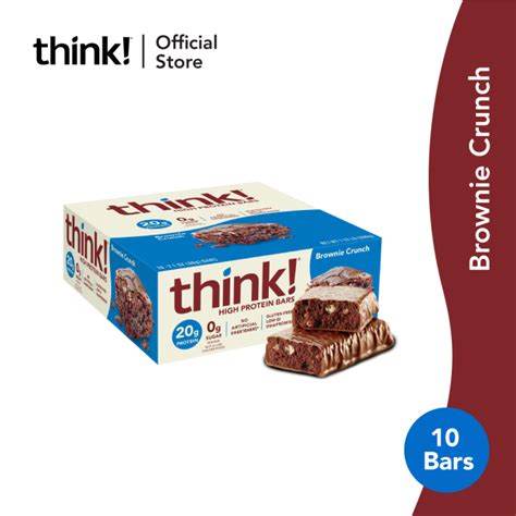 Think High Protein Bar 10 Bars Lazada