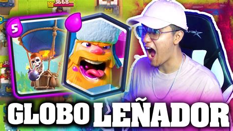 El Mejor Mazo Imparable Globo Le Ador Hielo Clash Royale