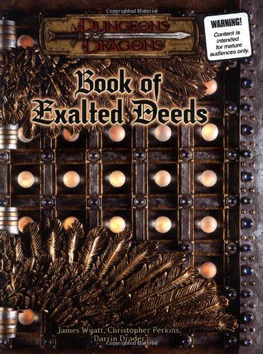 Download Free Book Of Exalted Deeds Dungeons And Dragons D20 35