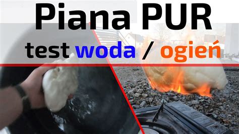 Piana Pur Test Woda Ogie I S O Ce Jak Zachowa Si Ocieplenie Dachu