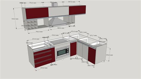 ARMARIO DE COZINHA PLANEJADO 3D Warehouse