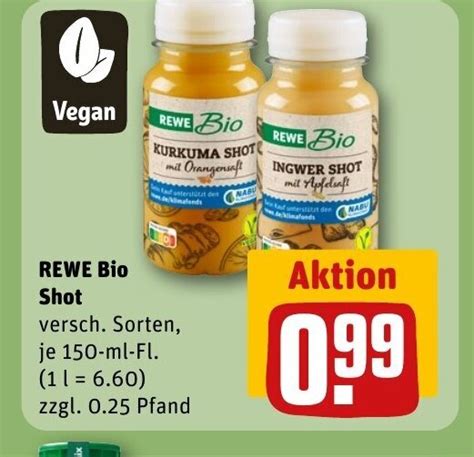 REWE Bio Shot Tilbud Hos REWE