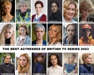 The Best Actresses of British Tv Series 2023 | TheBestPoll