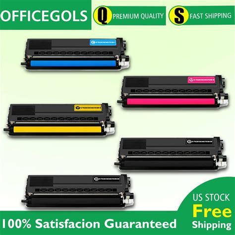 5 Pack TN336 Toner Color Set CKMY For Brother HL L8250CDN L8350CDW MFC