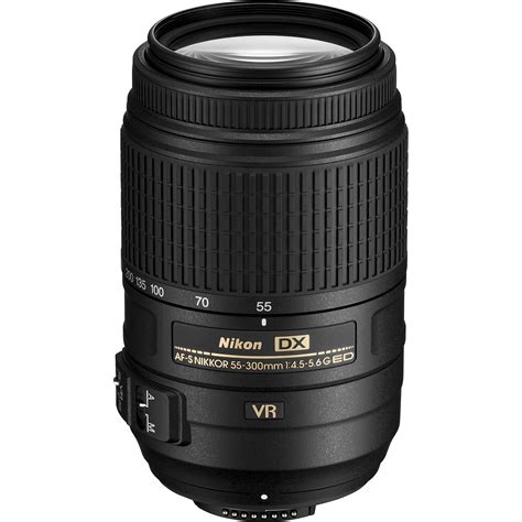 Nikon AF-S DX NIKKOR 55-300mm f/4.5-5.6G ED VR Lens 2197 B&H