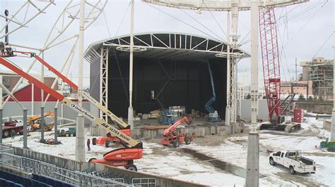 Bridgeport amphitheater to be completed by early May | fox61.com