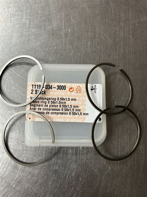 New Oem Stihl Piston Ring Two Sets Av Super Avs