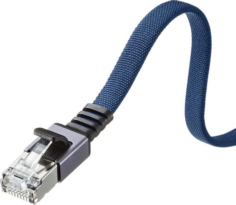 Amazon co jp エレコム LANケーブル CAT6 15m cat6準拠 スーパーフラット ブラック LD GF BK15