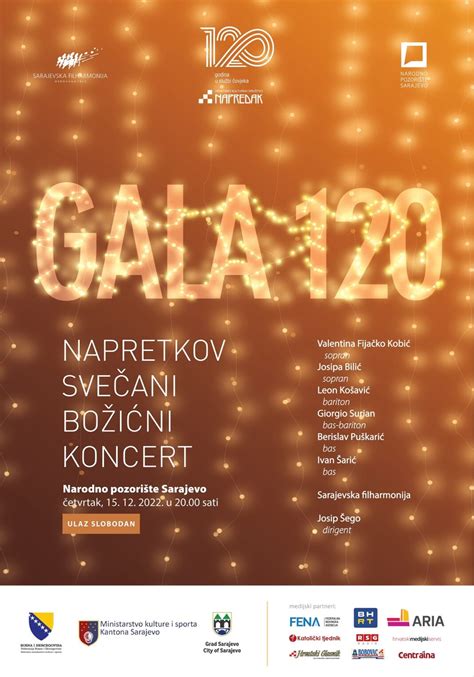 Ve Eras Gala Napretkov Sve Ani Bo I Ni Koncert Hrvatski