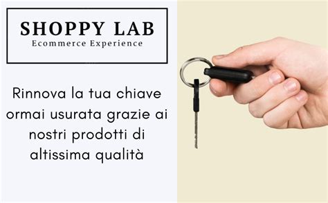 Shoppy Lab Guscio Scocca Cover Per Chiave Tasti Telecomando Ricambio