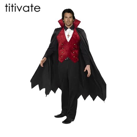 Titivate Halloween Costumes Adult Men Evil Demon Devil Costume Uniform