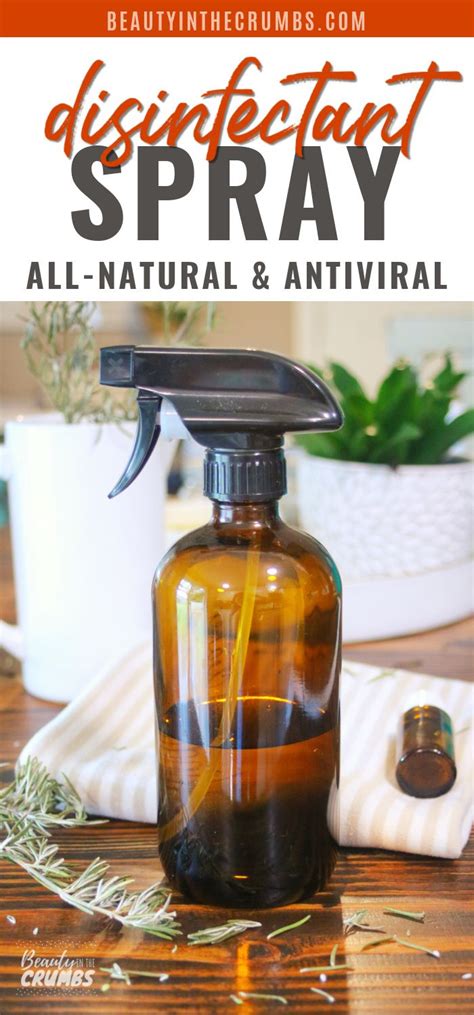 Learn How To Make A Diy Disinfecting Spray That Is All Natural Cheap