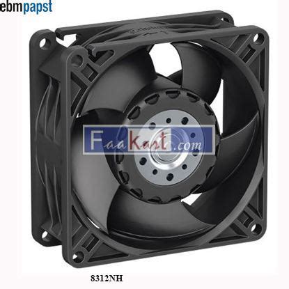 8312NH EBM PAPST DC Axial Fan Faakart Online Shop Industrial