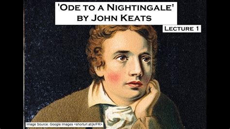 Ode To A Nightingale By John Keats Lecture 1 Stanza Form And Rhyme