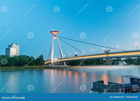 Most Snp Bridge Of The Slovak National Uprising Known Also As Ufo