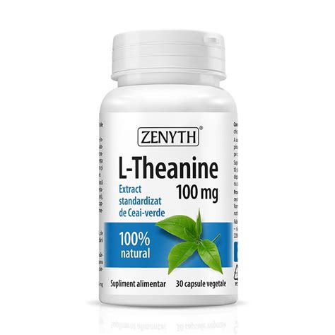 L Theanine Capsule Zenyth Dr Max Farmacie