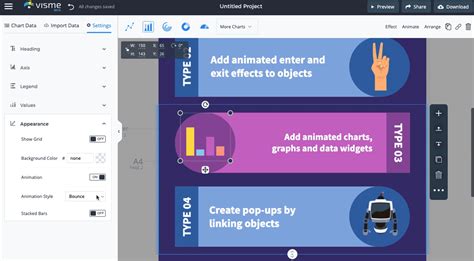 How To Create Animated Infographics With Visme Step By Step Guide Laptrinhx