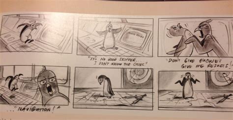 Some Of Tom Mcgraths First Penguin Sketches Penguins Of Madagascar
