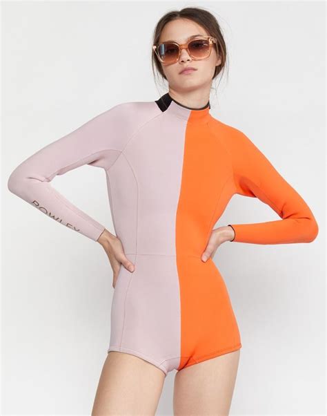 Surf Swim Cynthia Rowley Wetsuits Long Sleeve Swimsuit Swim Fashion