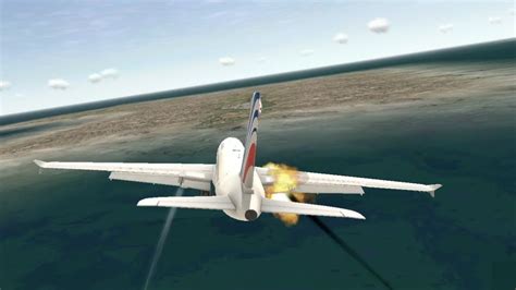 Trying To Land A Crashing Plane Real Flight Simulator Youtube