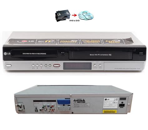 Lg Rc278 Vcr Vhs Dvd Combi Combo Recorder Convererext Sky Scart Record In 8801031146727 Ebay