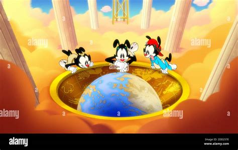 ANIMANIACS From Left Dot Voice Tress MacNeille Yakko Voice Rob