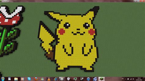 Minecraft PixelArt Pikachu By Skyelana On DeviantArt