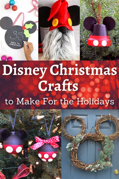 Disney Christmas Crafts to Make For Friends and Family