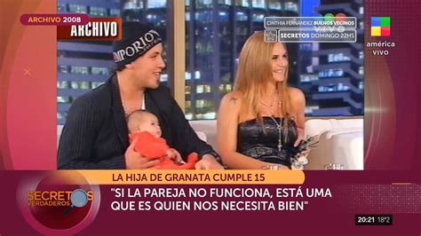 La Historia De Amor De Amalia Granata Y Cristian El Ogro Fabbiani