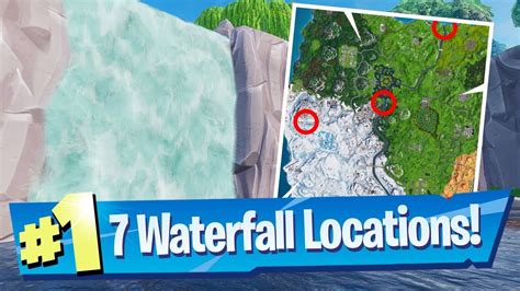 Visit Different Waterfalls All 7 Locations Fortnite Overtime