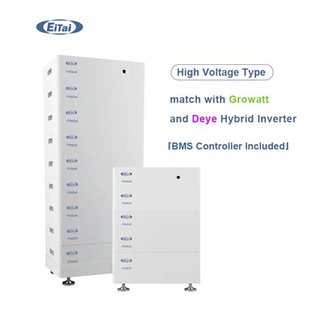 Eitai Solar High Voltage Battery 10kw 30kw Lifepo4 380v 400v 512v