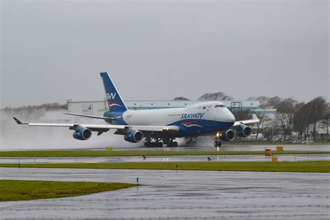 Silkway B747 Prestwick Airport Dougie Edmond Flickr