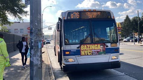 Mta Nyct Orion Vii Ng Hybrid On The Q Bus Hillside