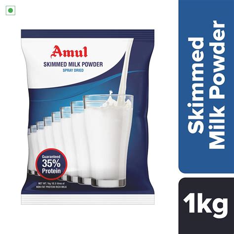 Amul Skimmed Milk Powder 1 Kg Pouch