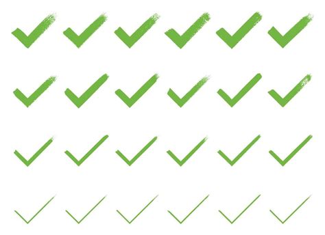 check mark list vector art icons  graphics