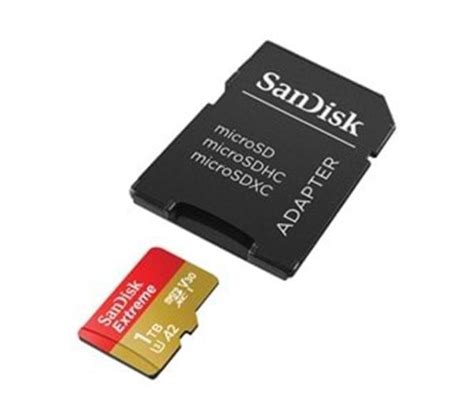 Купить Карта памяти SanDisk microSDXC 1 ТБ Extreme 190/130 МБ/с, цена ...